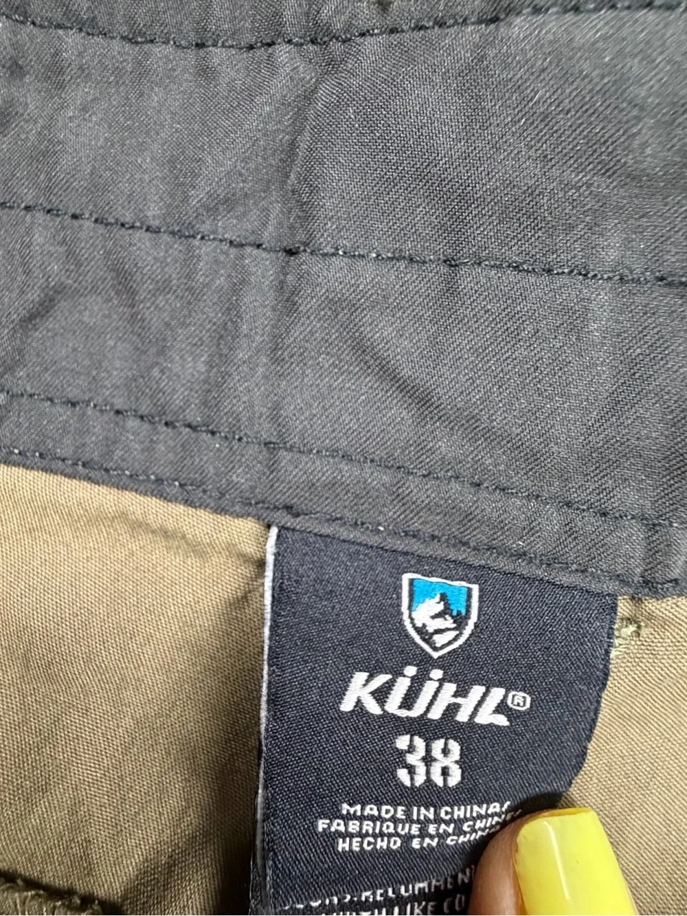 KUHL Men's Olive Green Casual Shorts